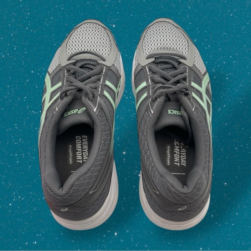 ASICS Women's Gel-Contend 4 Athletic Shoes - Gray Silver Green Size 8.5 - Picture 6 of 16